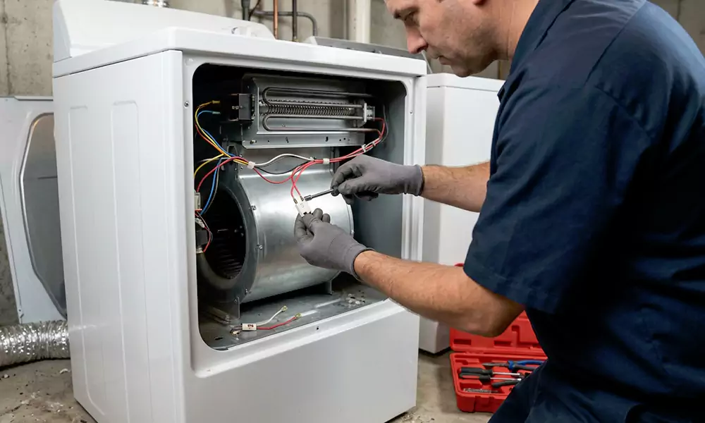 Dryer Thermal Fuse Replacement in Pittsfield, MA