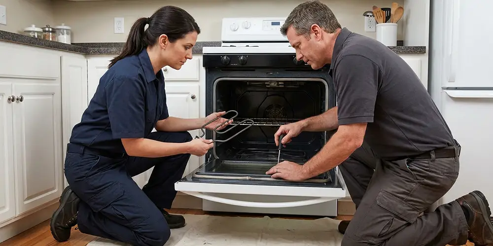 Oven Heating Element Replacement in Pittsfield, MA