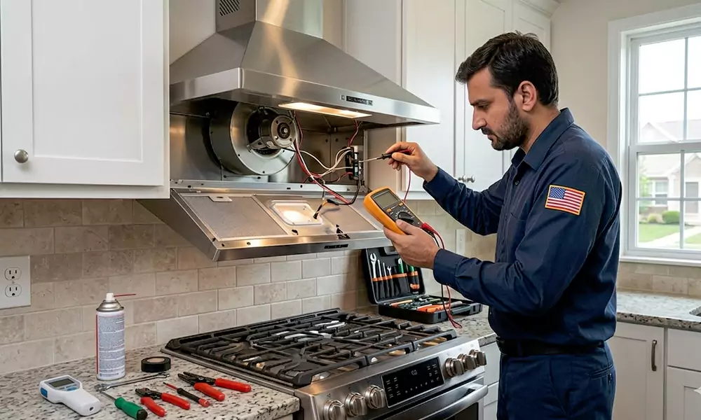 Range Hood Repair in Pittsfield, MA