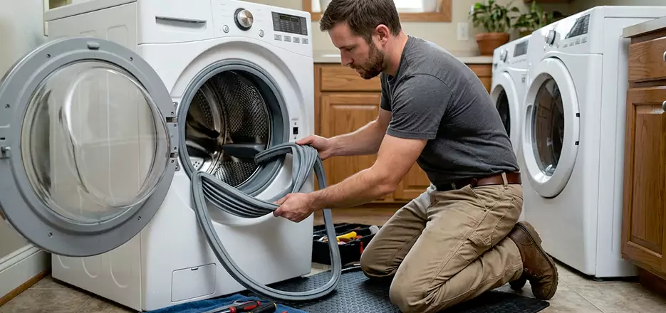 Washer Door Boot Replacement in Pittsfield